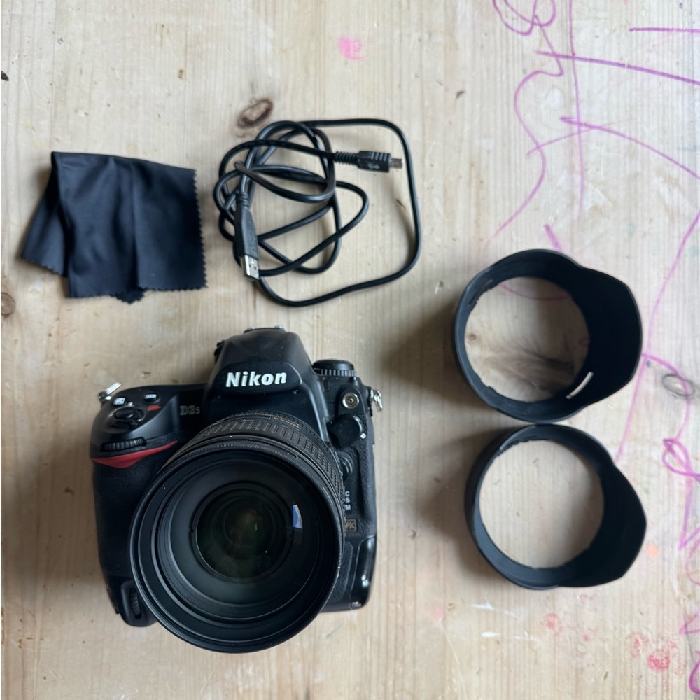 Nikon D3S Black DSLR Camera with Accessories